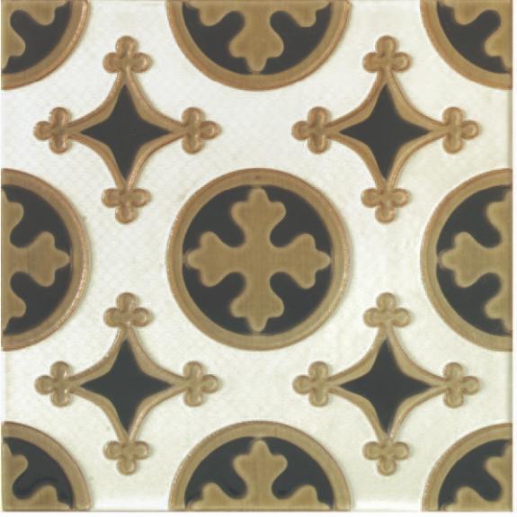 Декоративные элементы Latina Ceramica Arezzo PCD 3, цвет разноцветный, поверхность матовая, квадрат, 300x300