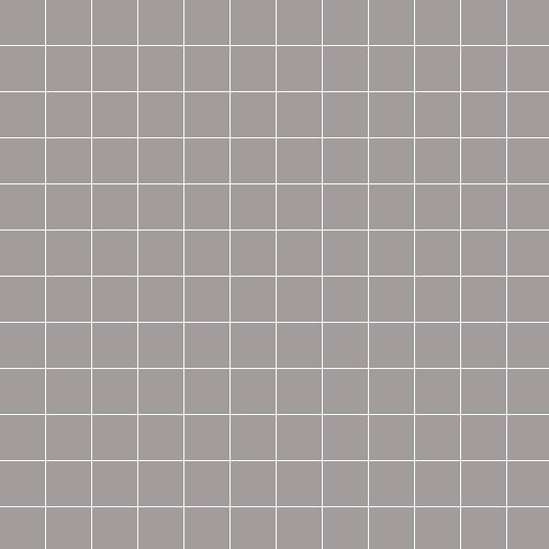 Мозаика Ce.Si Matt Perla Su Rete 2,5x2,5, цвет серый, поверхность матовая, квадрат, 300x300