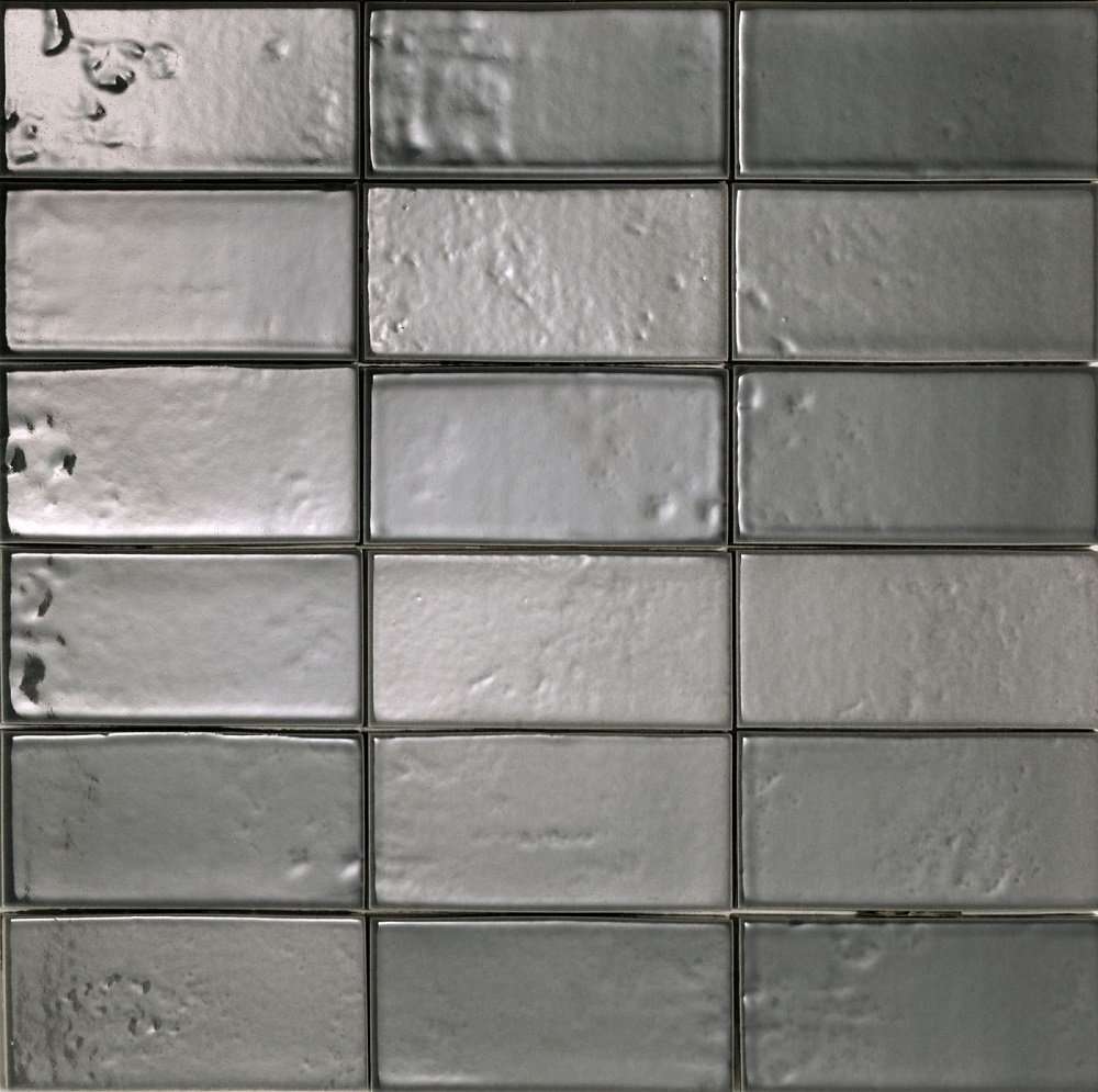 Керамическая плитка Sartoria Artigiana Fumo SAARBR07G, цвет серый, поверхность глянцевая, прямоугольник, 55x110