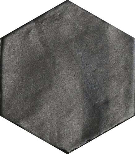 Керамическая плитка Carmen Souk Nomade Black, цвет чёрный тёмный, поверхность матовая, прямоугольник, 139x190