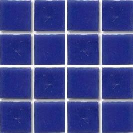 Мозаика Irida Glamour B20.117(1), цвет синий, поверхность глянцевая, квадрат, 327x327