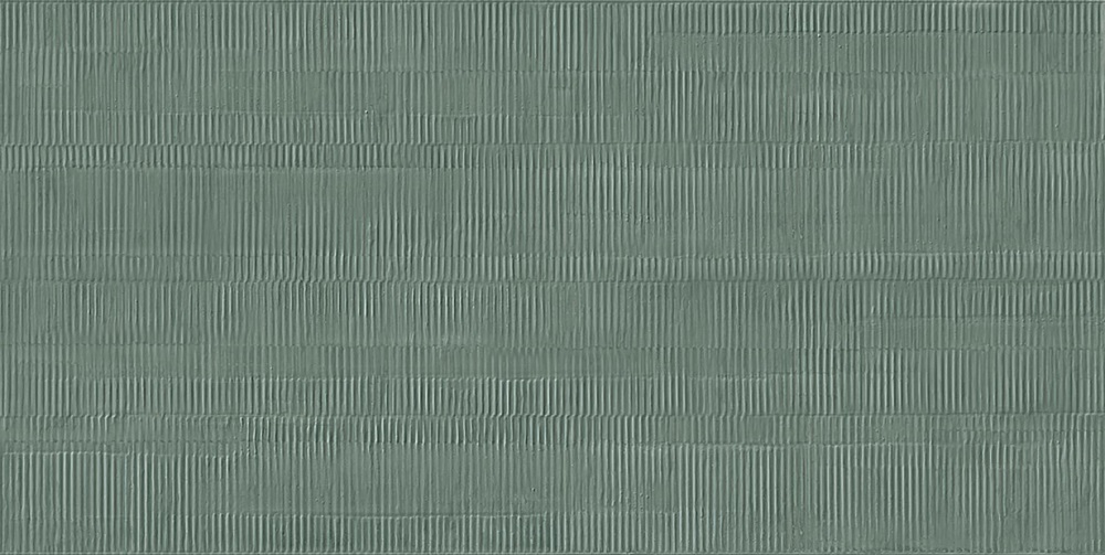 Керамогранит Ergon Pigmento Cardboard Verde Salvia Silktech ELSL, цвет зелёный, поверхность матовая рельефная, прямоугольник, 600x1200