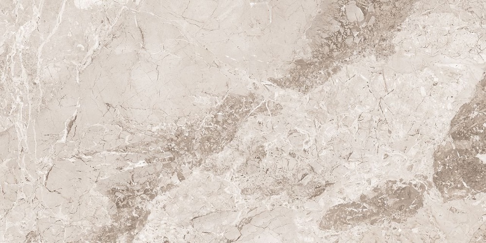 Керамогранит Ocean Ceramic Breccia Estrella Ice, цвет коричневый, поверхность полированная, прямоугольник, 800x1600