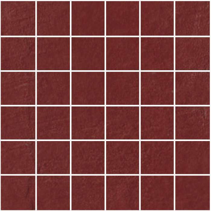 Мозаика Cir Mat Mosaico (6,5X6,5) C Brichy 1056099, цвет красный, поверхность матовая, квадрат, 400x400