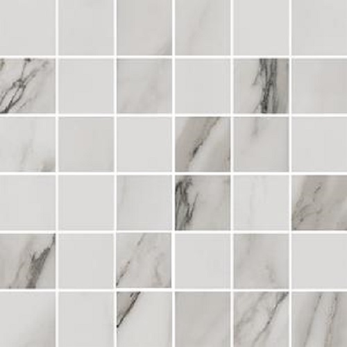 Мозаика Cerdomus Alma Mosaico Statuario Michelangelo 94437, цвет серый, поверхность матовая, квадрат, 300x300