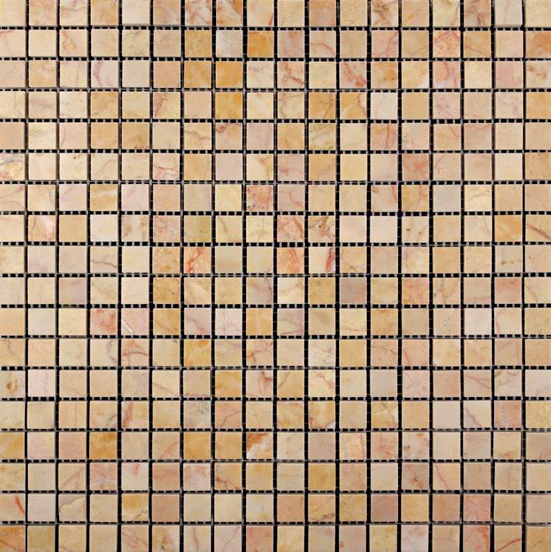 Мозаика Natural Mosaic Adriatica (1,5X1,5) M063-15P (M063Y-FP), цвет слоновая кость, поверхность полированная, квадрат, 305x305