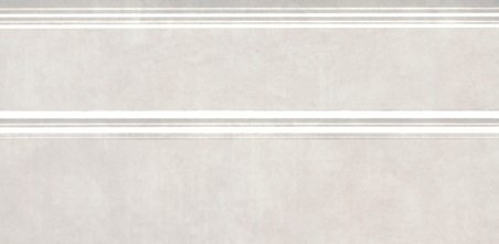 Бордюры Kerama Marazzi Плинтус Сад Моне белый обрезной FMA013R, цвет белый, поверхность глянцевая, прямоугольник, 150x300
