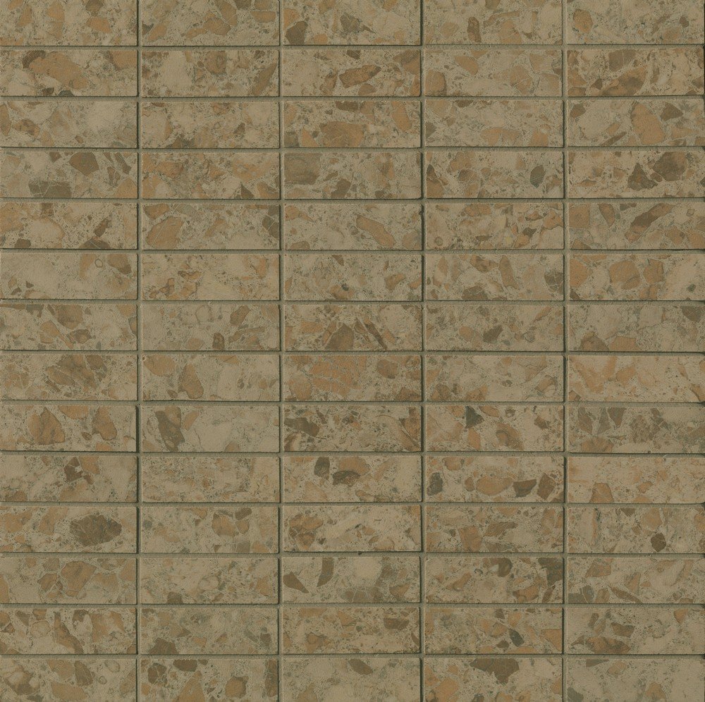 Мозаика Settecento Accademia Mosaico Caramel, цвет коричневый, поверхность матовая, квадрат, 312x312