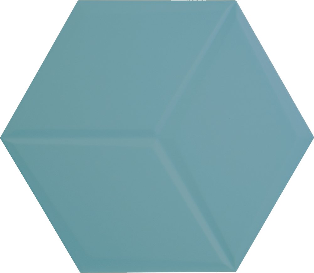 Декоративные элементы Tagina Details Hex Peace Sky 9EF2QHP, цвет синий, поверхность матовая, прямоугольник, 420x364