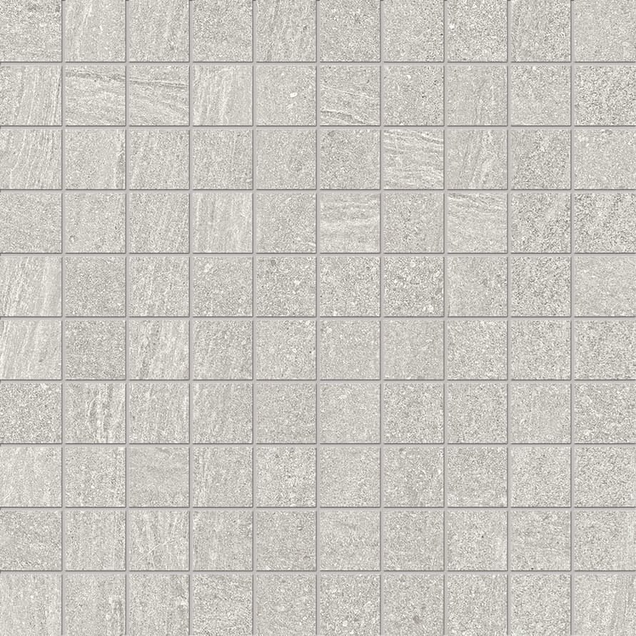 Мозаика Ergon Elegance Pro Mosaico Grey Naturale EK9K, цвет серый, поверхность матовая, квадрат, 300x300
