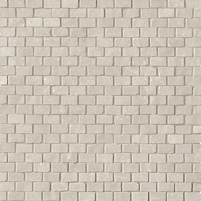Мозаика Fap Maku Grey Brick Mosaico fMJ6, цвет серый, поверхность матовая, под кирпич, 305x305