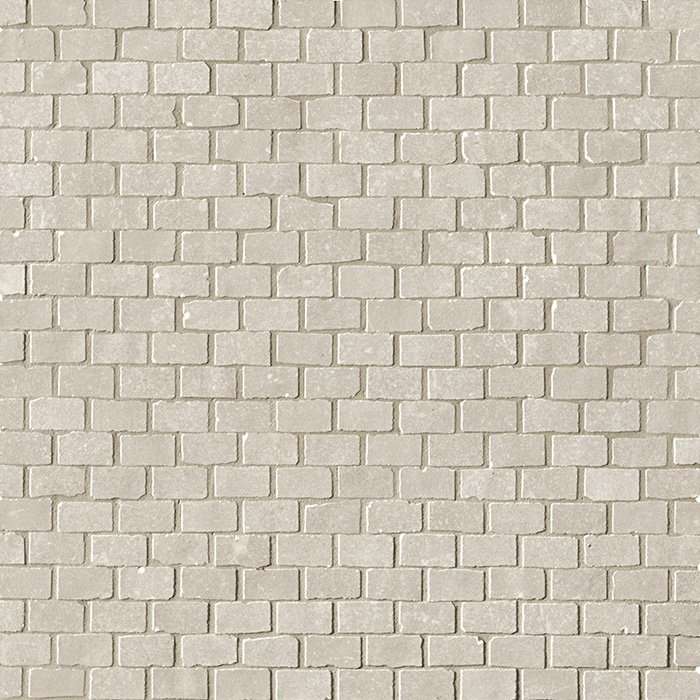 Мозаика Fap Maku Grey Brick Mosaico fMJ6, цвет серый, поверхность матовая, под кирпич, 305x305