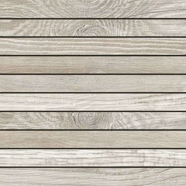 Мозаика Kronos Wood Side Maple Sticks 6605, цвет серый, поверхность матовая, квадрат, 300x300
