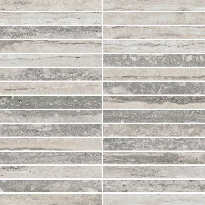 Мозаика Sant Agostino Plus Tipos Silver CSAPLTSI30, цвет серый, поверхность матовая, квадрат, 300x300