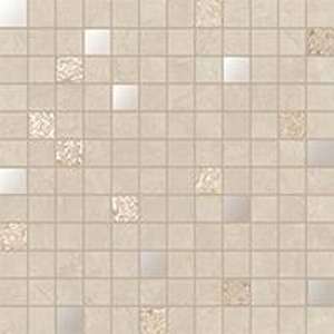 Мозаика Ibero Mosaico Selecta Crema, цвет бежевый, поверхность глянцевая, квадрат, 300x300