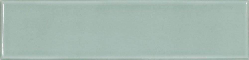 Керамическая плитка El Barco Acuarela Aqua, цвет бирюзовый, поверхность глянцевая, прямоугольник, 75x300