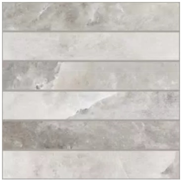 Мозаика Cerim Rock Salt Celtic Grey Mosaico 3D Nat 766727, цвет серый, поверхность натуральная, квадрат, 300x300