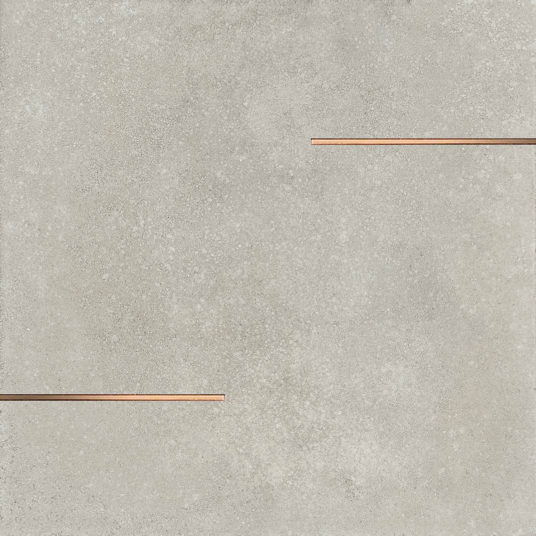 Декоративные элементы Vallelunga Terrae Decoro Bacchette Rame Basalto VTED670BR, цвет серый, поверхность матовая противоскользящая, квадрат, 600x600