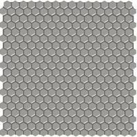 Мозаика Ibero Materika Mosaico Maio Dark Grey, цвет серый тёмный, поверхность матовая, прямоугольник, 295x290