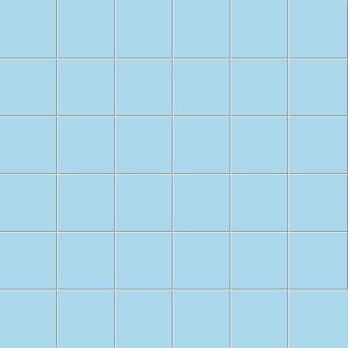 Мозаика Ce.Si Matt Marina Rete 5x5, цвет голубой, поверхность матовая, квадрат, 300x300