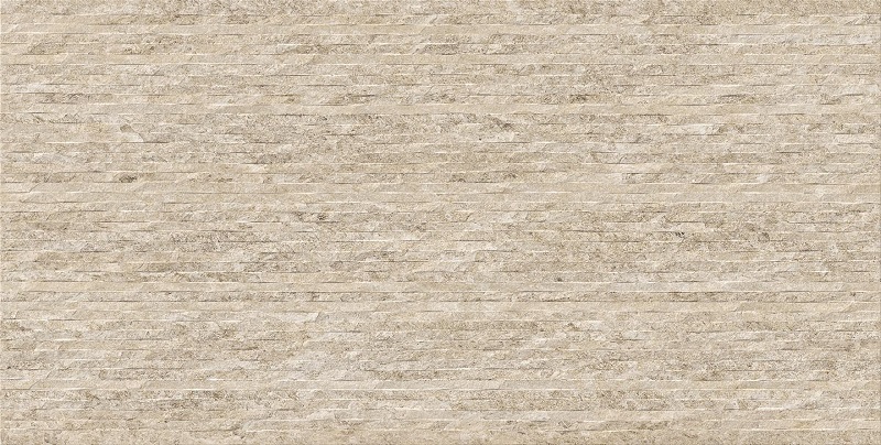 Керамогранит Ergon Oros Stone Splitstone Sand EKW5, цвет бежевый, поверхность рельефная, прямоугольник, 600x1200