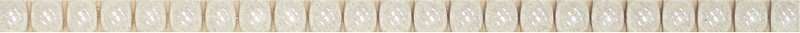 Бордюры Керамин Бисер 3, цвет бежевый, поверхность глянцевая, прямоугольник, 246x9