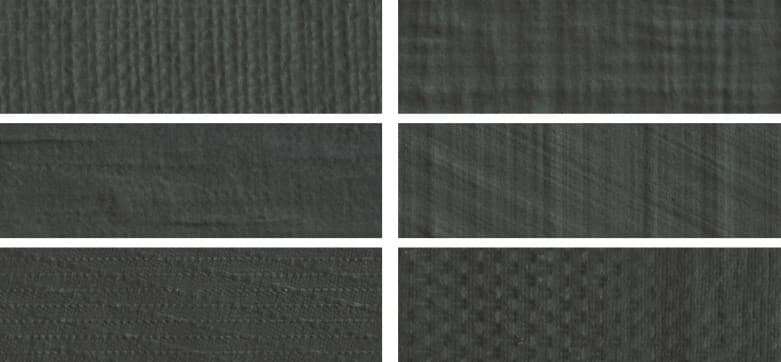 Керамическая плитка Made+39 Brick Main Zinc BRMA050, цвет серый, поверхность структурированная, прямоугольник, 90x300