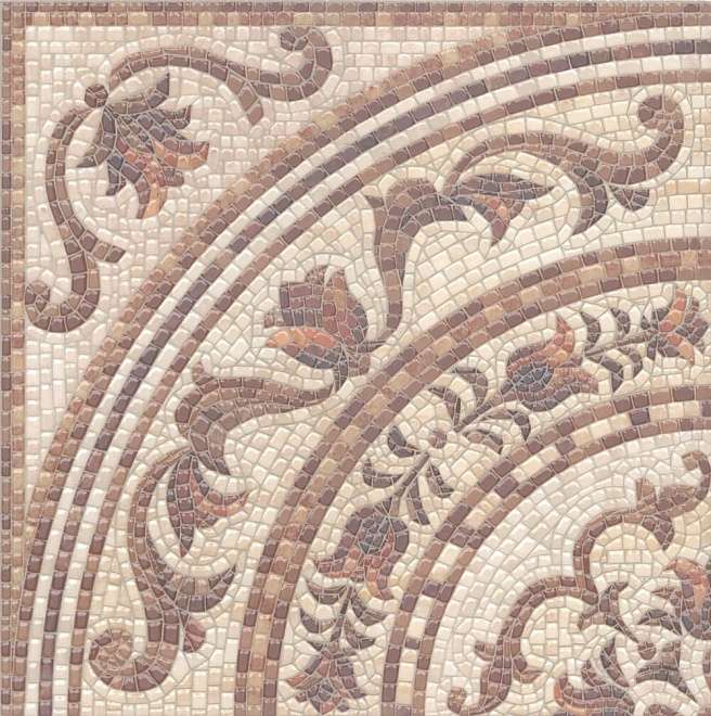 Декоративные элементы Kerama Marazzi Пантеон HGD\A235\SG1544L, цвет бежевый, поверхность лаппатированная, квадрат, 402x402