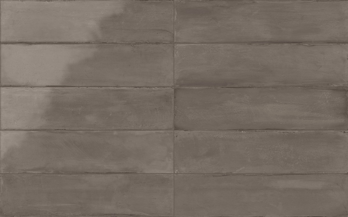 Керамическая плитка Iris Elementi Tabacco Glossy 537002, цвет коричневый, поверхность глянцевая, прямоугольник, 75x300