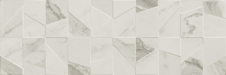 Керамическая плитка Azteca Calacatta Silver R90 Top Matt, цвет серый, поверхность матовая, прямоугольник, 300x900