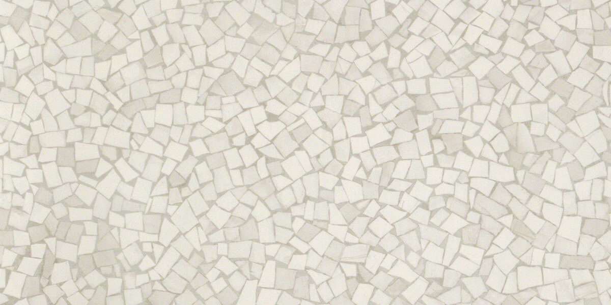 Керамогранит Fap Roma Diamond 150 Frammenti White Brillante, цвет белый, поверхность глянцевая, прямоугольник, 750x1500