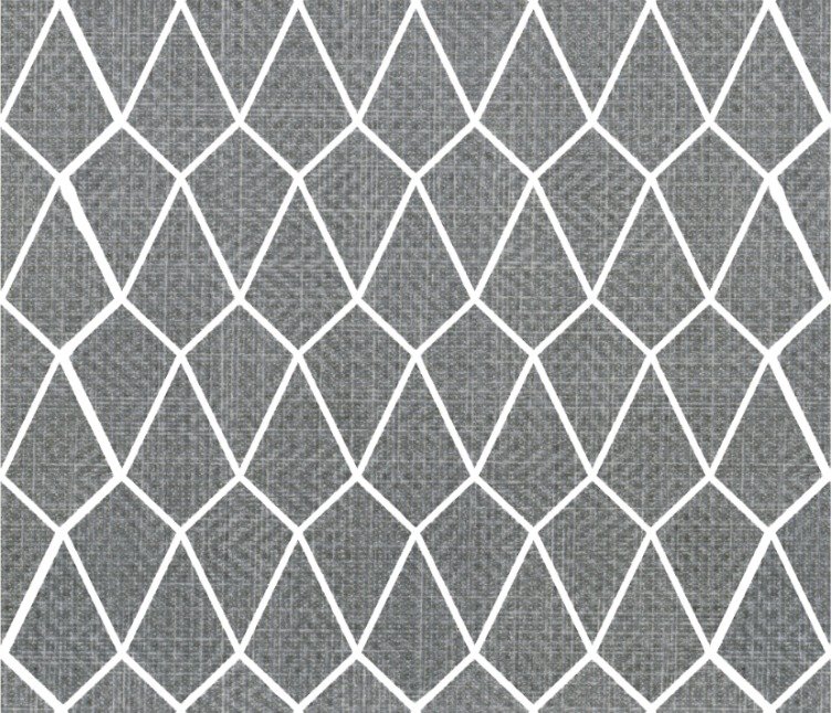 Мозаика Made+39 Wool Mosaico Losanga Avio WDM0010, цвет серый, поверхность матовая, квадрат, 300x300