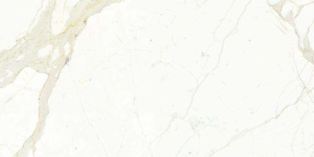 Широкоформатный керамогранит Graniti Fiandre Maximum Marmi Calacatta Semilucidato, цвет бежевый, поверхность лаппатированная, прямоугольник, 1500x3000