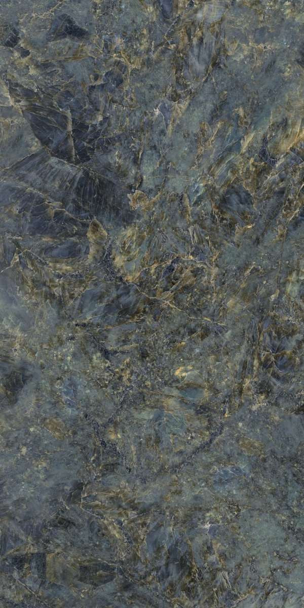 Широкоформатный керамогранит ABK Labradorite 12mm Soft PF60009203, цвет серый синий, поверхность матовая, прямоугольник, 1635x3230
