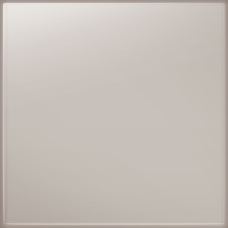 Керамическая плитка Tubadzin Pastel Latte, цвет серый, поверхность глянцевая, квадрат, 200x200