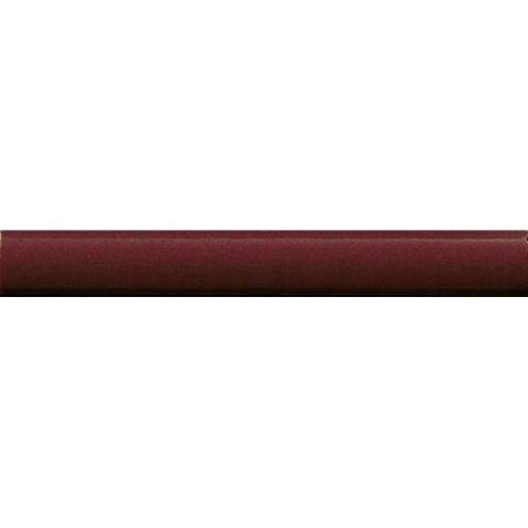 Бордюры Petracers Sigaro Bordeaux, цвет бордовый, поверхность матовая, прямоугольник, 25x200