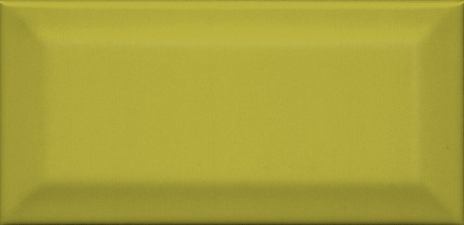 Керамическая плитка Kerama Marazzi Клемансо оливковый грань 16055, цвет зелёный, поверхность глянцевая, прямоугольник, 74x150