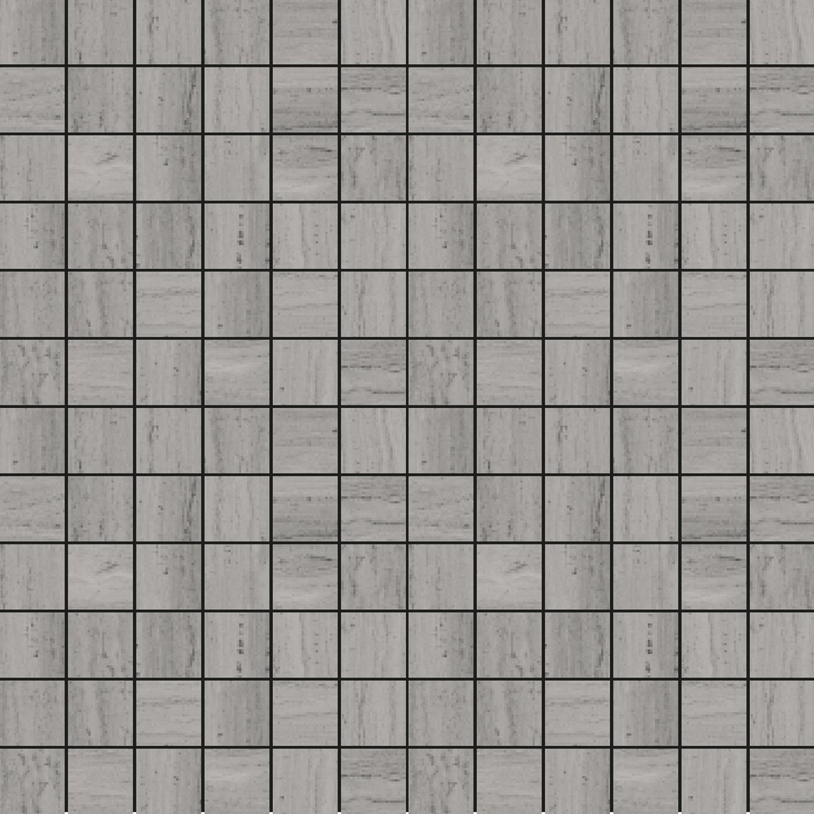 Мозаика Aparici Marbox Serpentine Mos 2,5X2,5, цвет серый, поверхность матовая, квадрат, 298x298