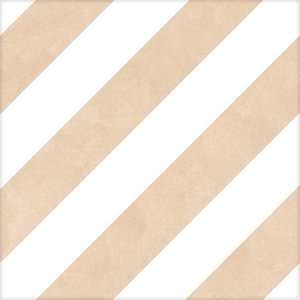 Керамическая плитка Mayolica District Lines Beige, цвет бежевый, поверхность матовая, квадрат, 200x200