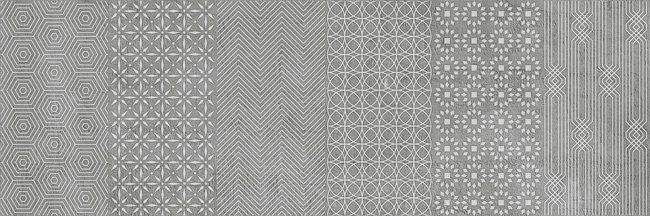 Керамическая плитка Vives Makran Minbu Grafito, цвет серый, поверхность матовая, прямоугольник, 250x750
