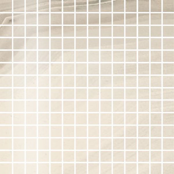 Мозаика Roberto Cavalli Agata Mosaico Bianco Lapp. 558812, цвет бежевый, поверхность лаппатированная, квадрат, 300x300