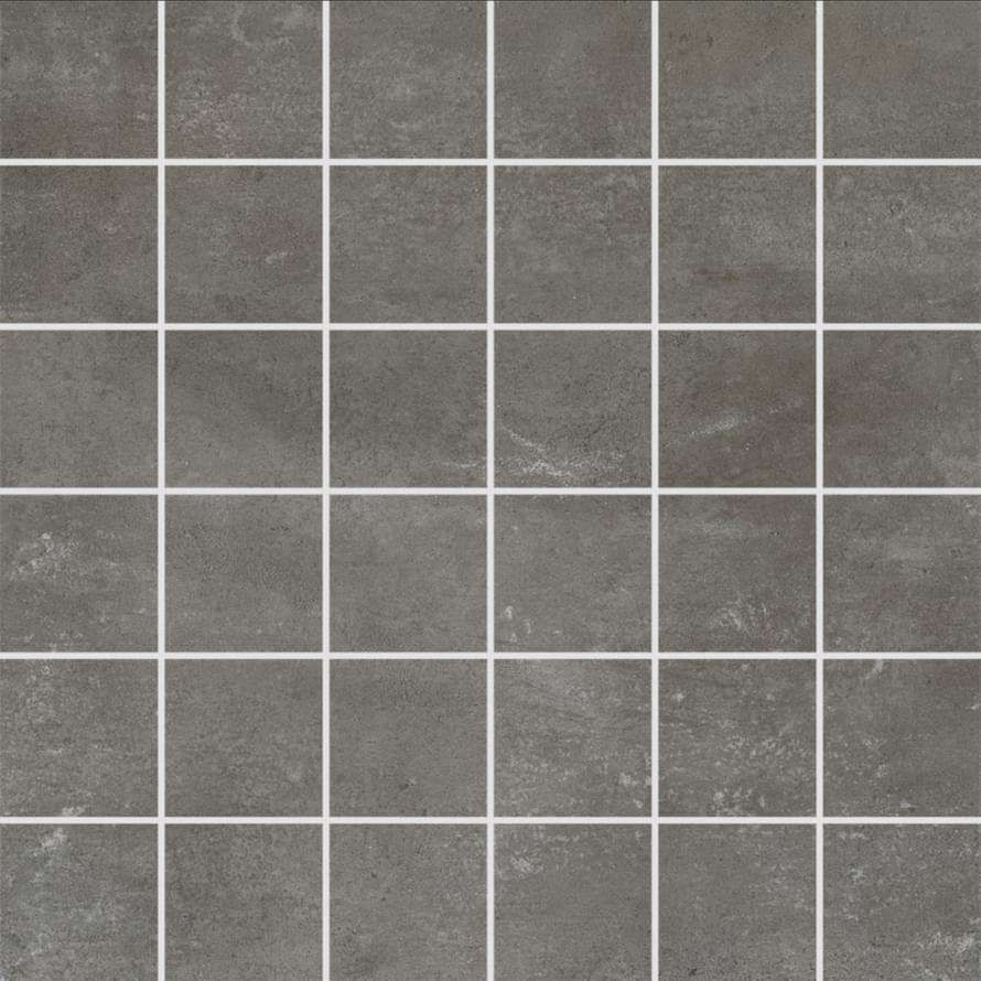Мозаика Cerrad Softcement Mosaic Graphite Poler, цвет серый, поверхность полированная, квадрат, 297x297