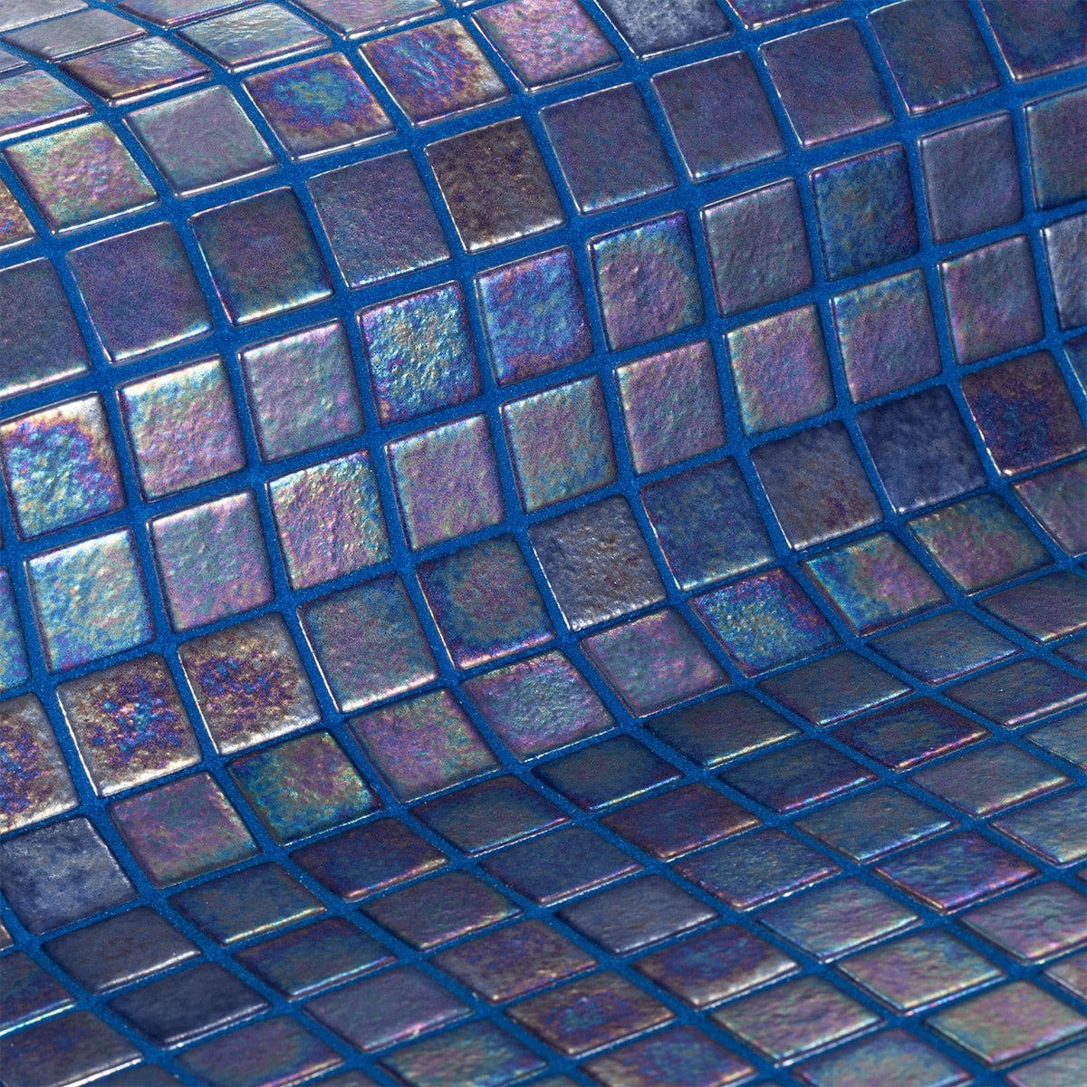 Мозаика Ezarri Safe-Steps Zafiro, цвет синий, поверхность матовая, прямоугольник, 313x495