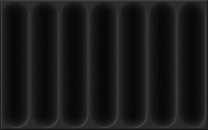 Керамическая плитка Unitile (Шахтинская плитка) Марсель Черная Низ 010100001159, цвет чёрный тёмный, поверхность матовая рельефная, прямоугольник, 250x400
