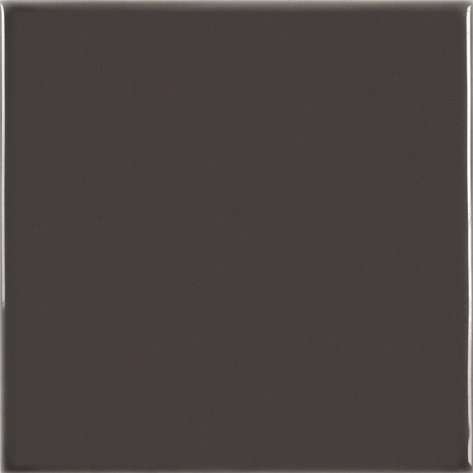 Керамическая плитка Adex ADST1006 Liso Volcanico, цвет чёрный тёмный, поверхность глянцевая, квадрат, 148x148