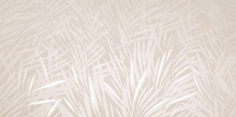 Декоративные элементы Fap Sheer 160 Leaves White Inserto fPDQ, цвет белый, поверхность матовая, прямоугольник, 800x1600