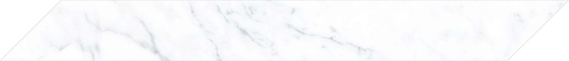 Керамогранит Vallelunga Carrara Chevron 6000469, цвет белый, поверхность полированная, шеврон, 75x600