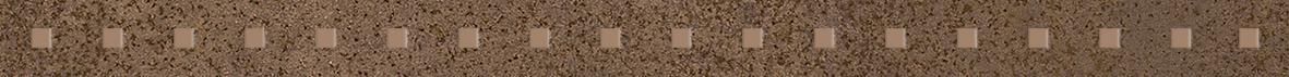 Бордюры Laparet Metallica Pixel Бордюр коричневый, цвет коричневый, поверхность матовая, прямоугольник, 33x500