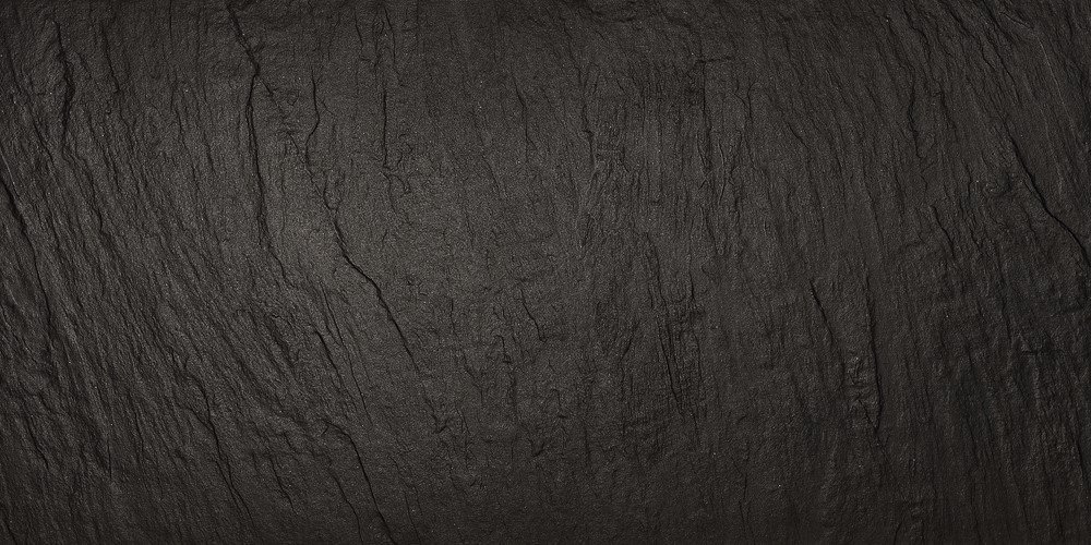 Керамогранит Grespania Alpes Negro, цвет чёрный, поверхность матовая, прямоугольник, 600x1200