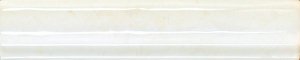 Бордюры Del Conca Canepa S CM 18, цвет белый, поверхность глянцевая, прямоугольник, 40x200